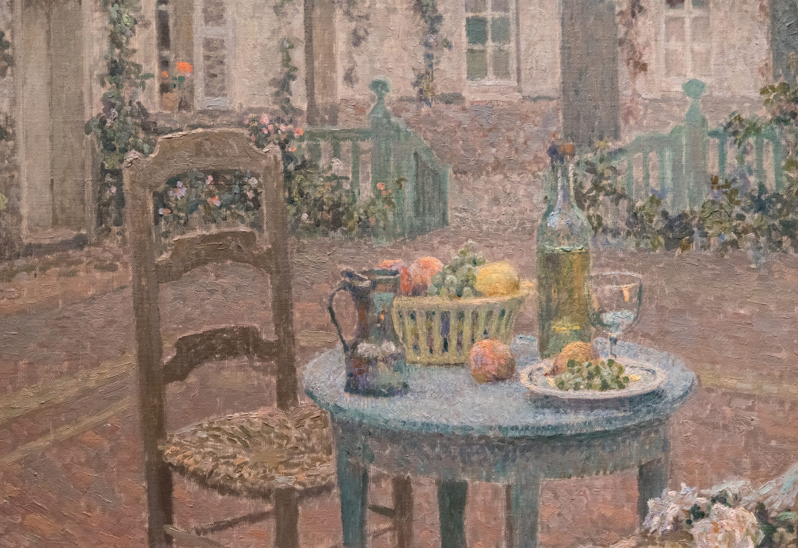 Henri Le Sidaner : La Table bleue (1923)