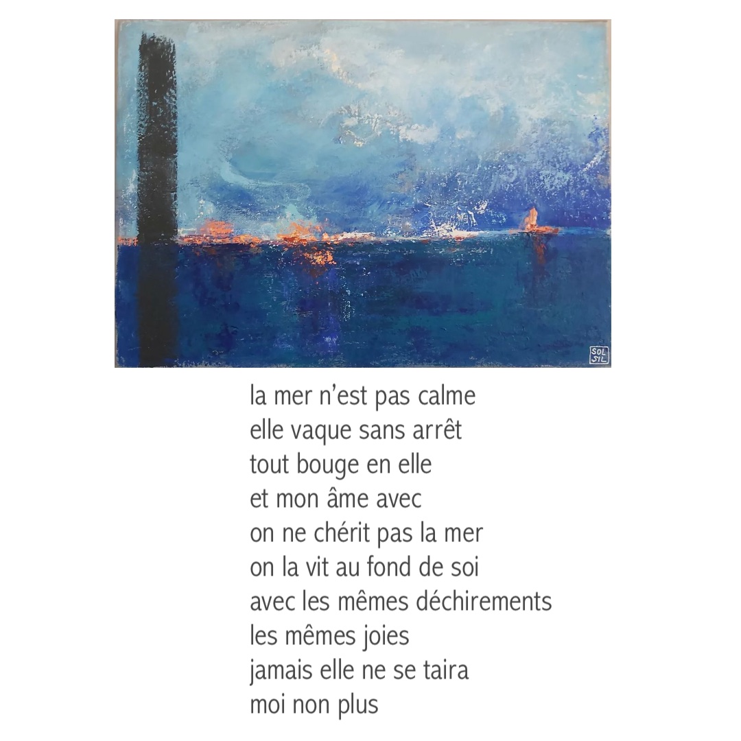 Montage texte Luc Fayard et tableau Sol-Sil