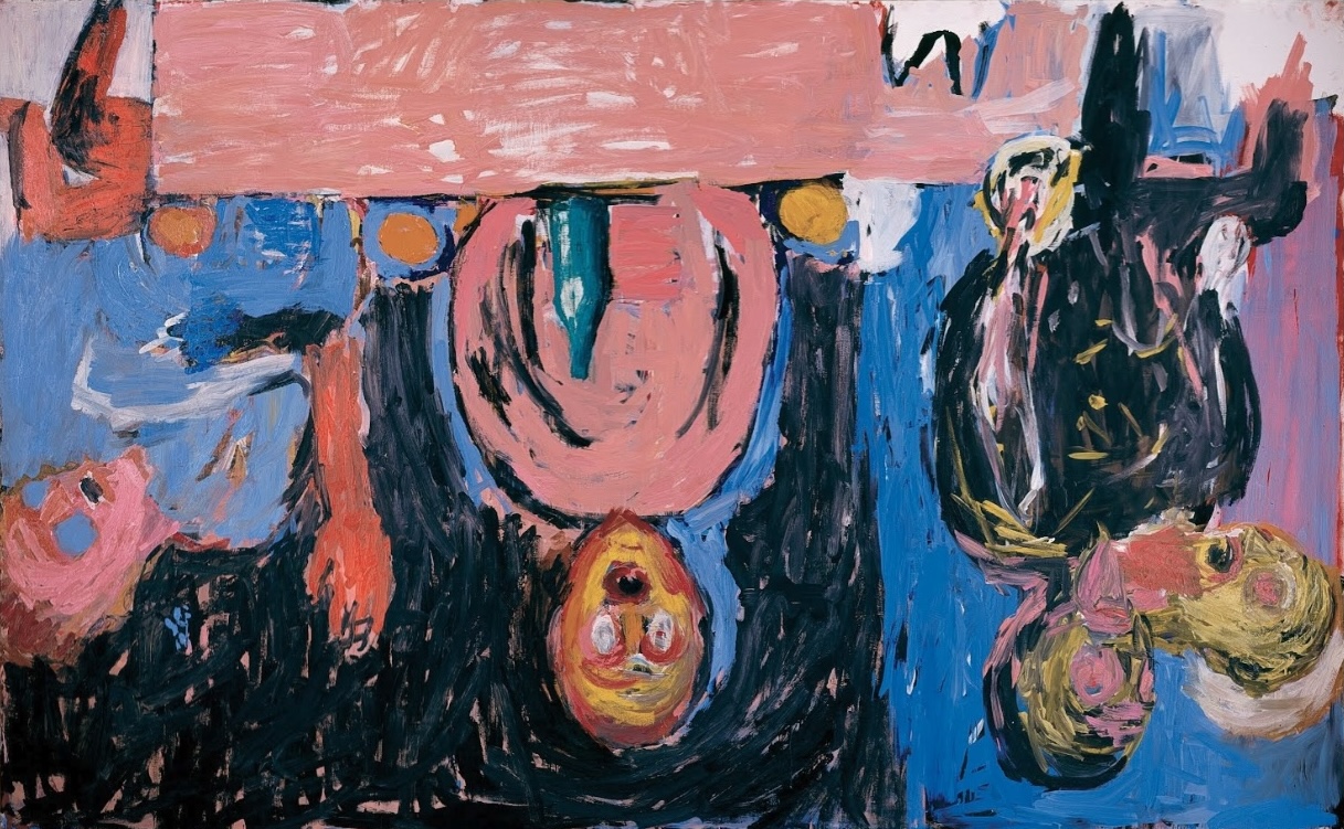 Georg Baselitz : Supper in Dresden (1983)