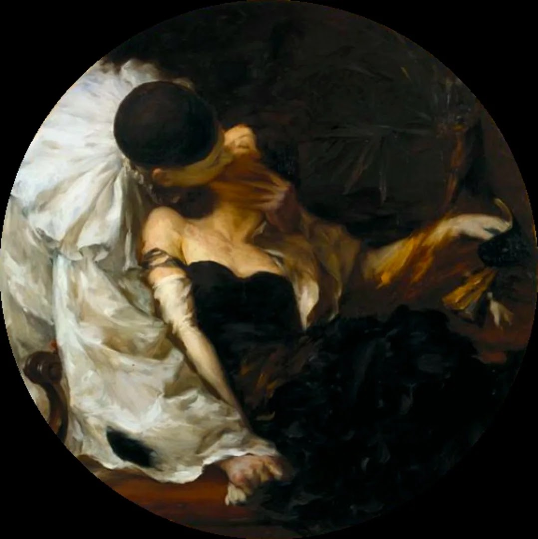 Carlos Bonvalot : Pierrot et Colombine (1920)