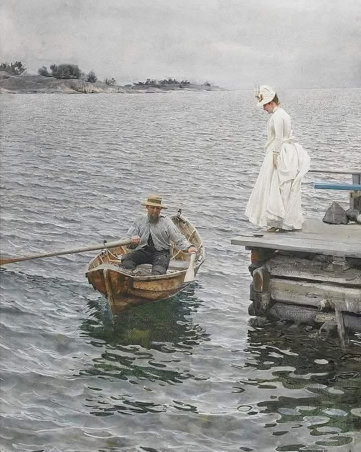 Anders Zorn : Sommarnöje (Plaisir d&rsquo;été) (1886)