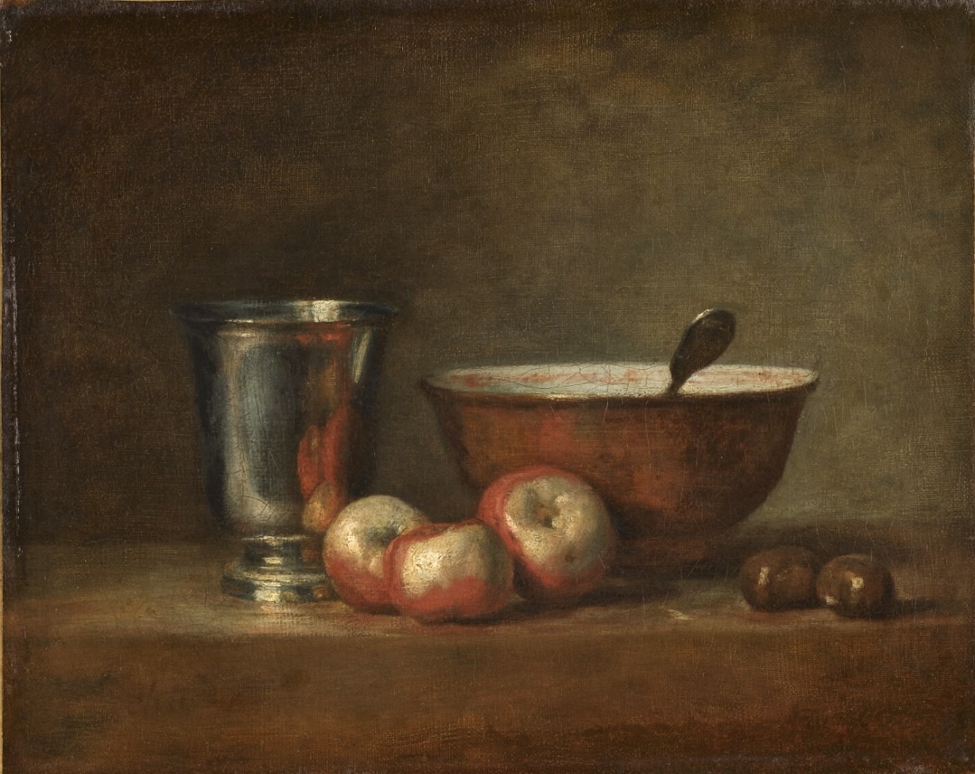 Jean-Baptiste-Siméon Chardin : Le Gobelet d&rsquo;argent (1768)
