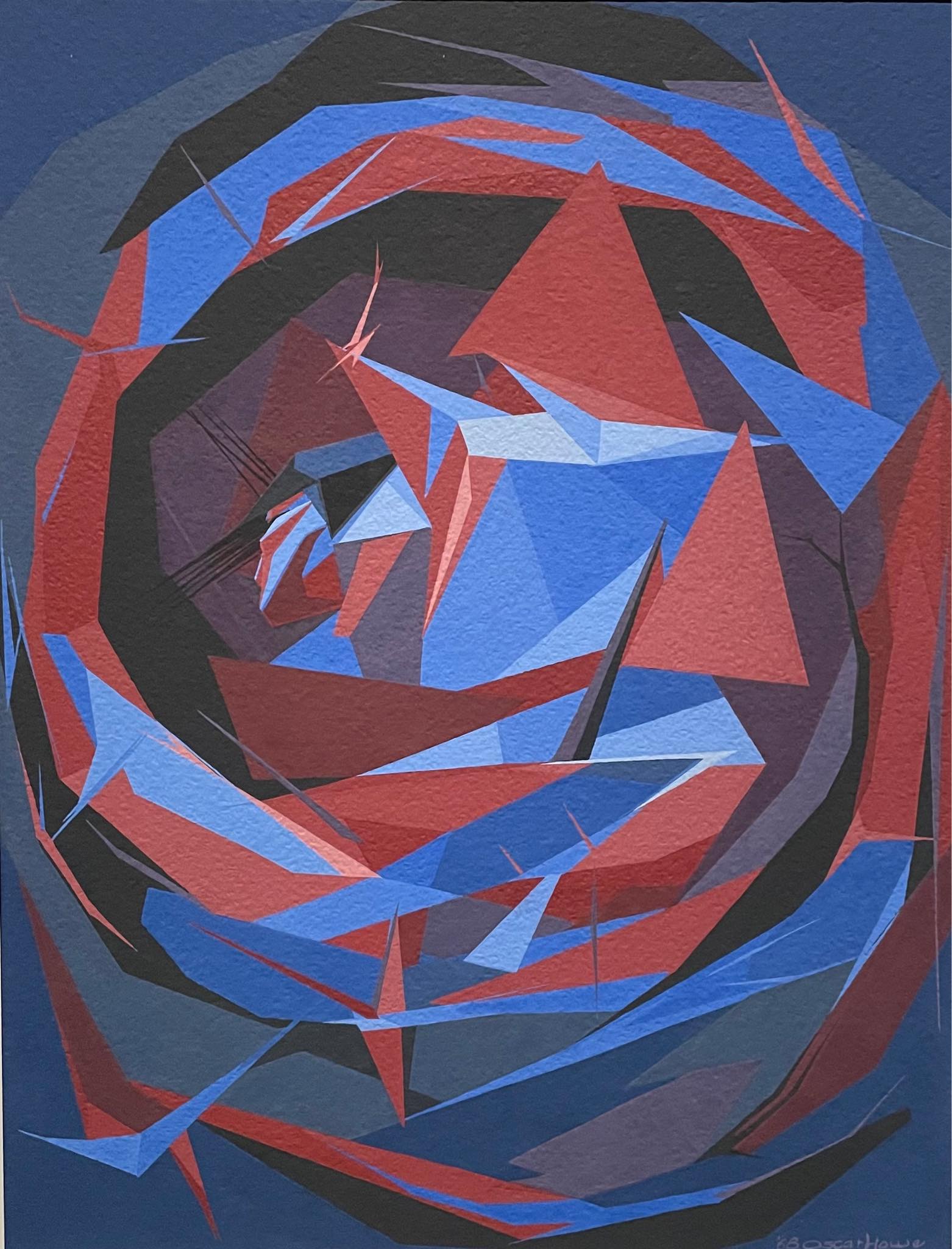 Oscar Howe : Retreat (1968)