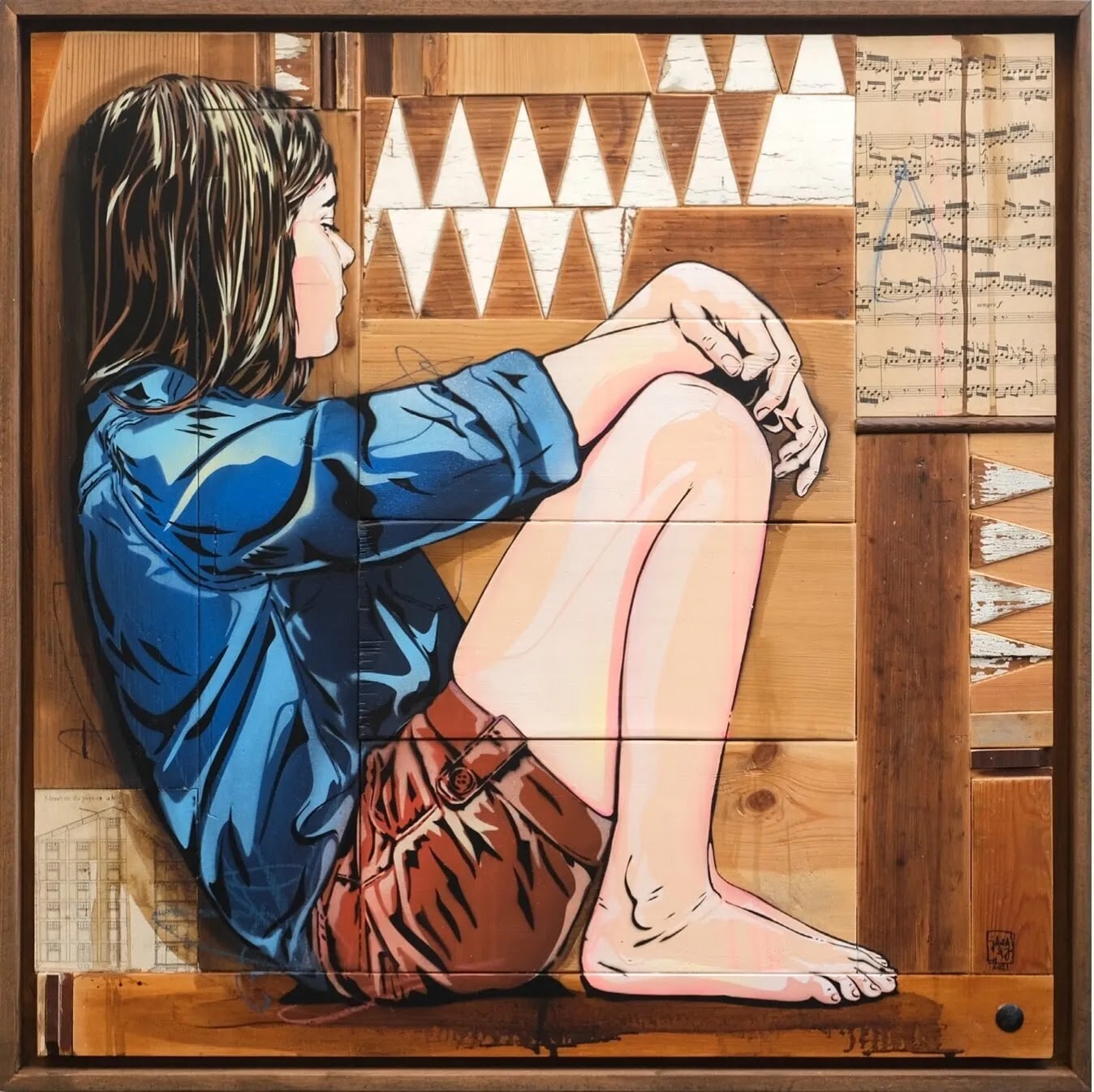 Ajout d&rsquo;œuvres d&rsquo;art contemporain (Galerie 4)