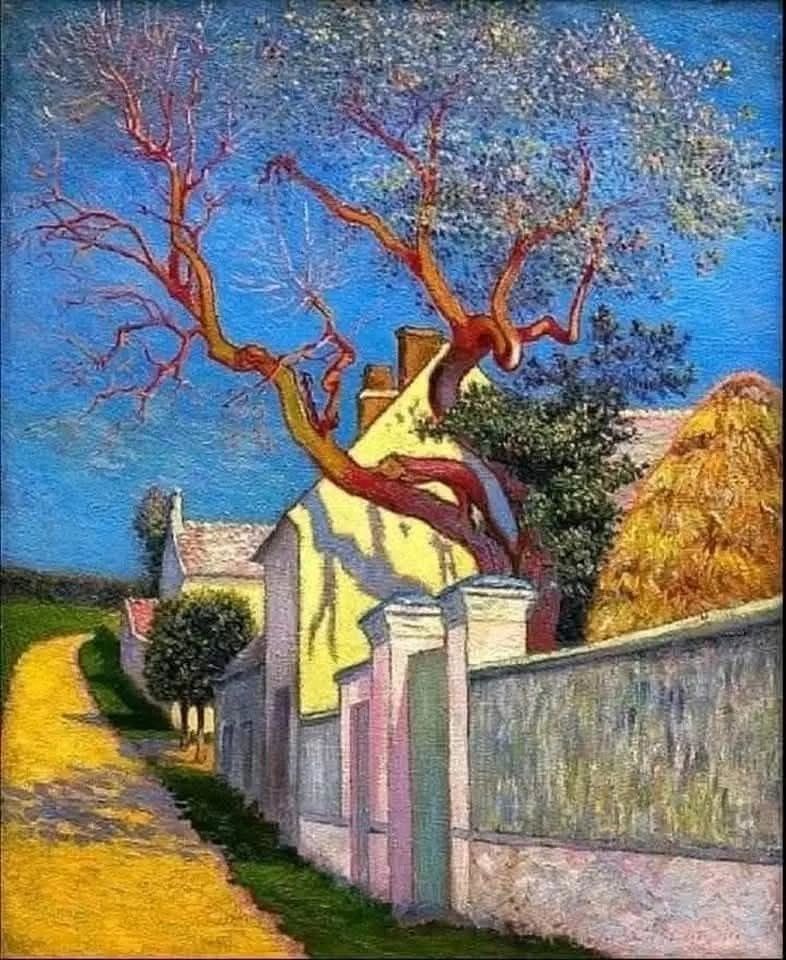Léo Gausson – La Maison à l’Arbre rouge (1890)