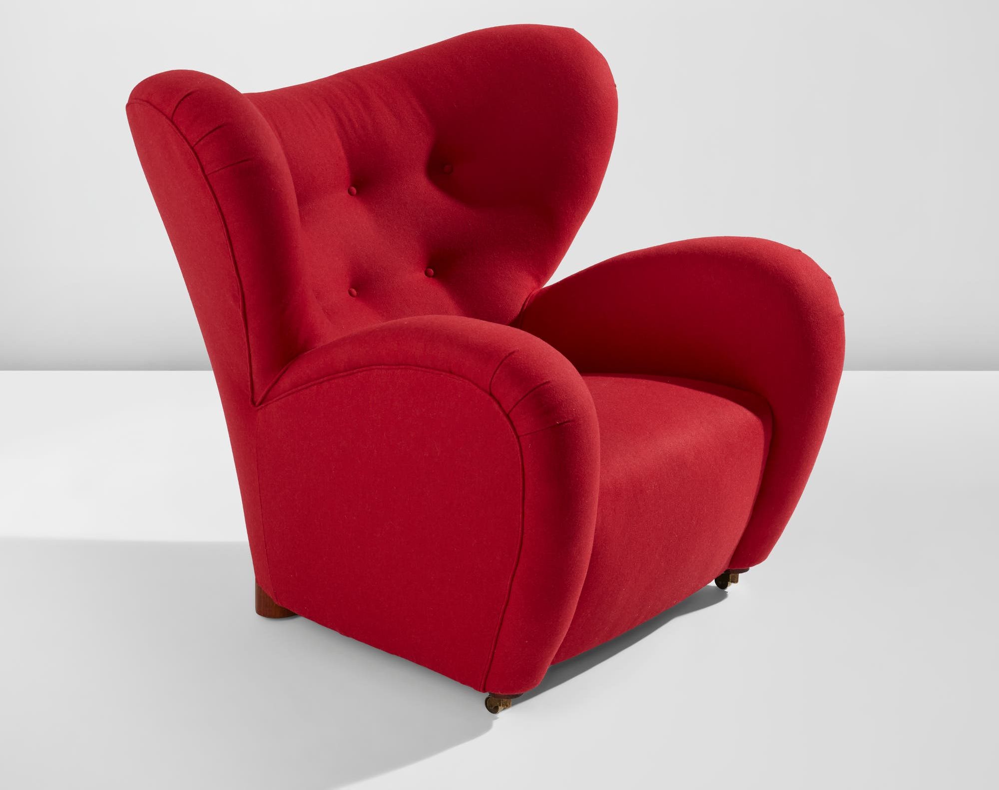 Fauteuil rouge très cher