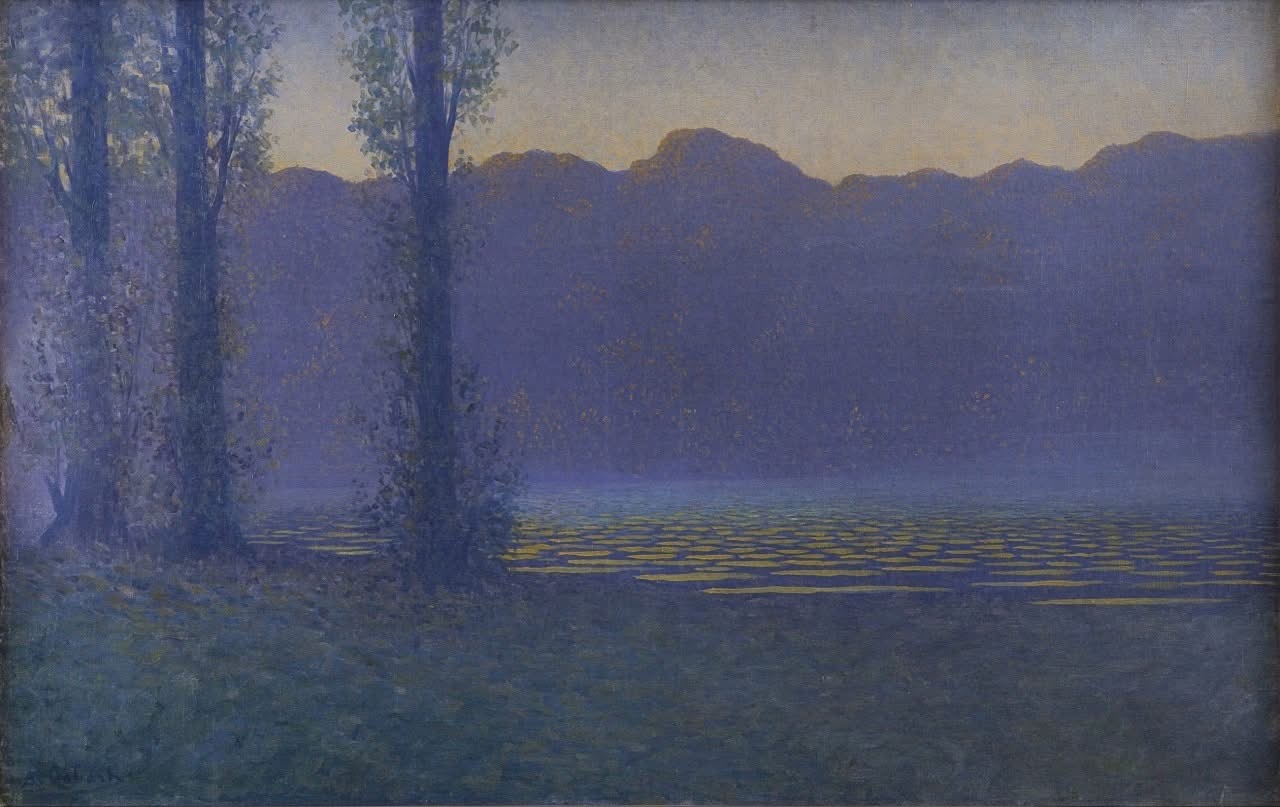 Alphonse Osbert : Le Soir sur le lac (1895)